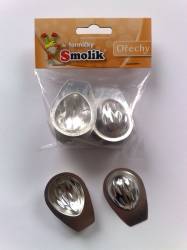 Formičky na cukroví ořechy 5,5cm 20ks