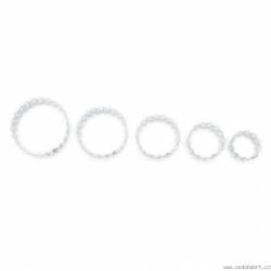 Vykrajovátka kolečka zoubkovaná 4ks