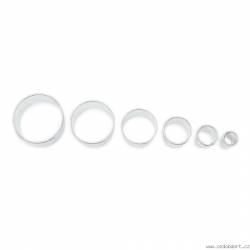 Vykrajovátka kolečka hladká 6ks