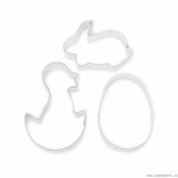 Velikonoční vykrajovátka kuřátko, králíček, vajíčko