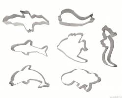 Vykrajovátka mořští živočichové set – 7ks