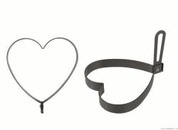 Forma na sázená vejce srdce 10cm