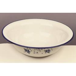 Smaltovaná mísa 32cm - květy - Ibili