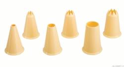 Plastové cukrářské špičky set – 6ks