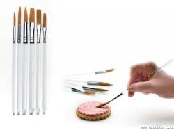 Sada cukrářských štětců na zdobení 6ks