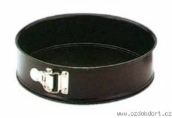 Černá forma na pečení