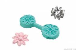 Silikonová forma na marcipán – kopretina