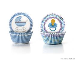 Papírové košíčky na muffiny Baby