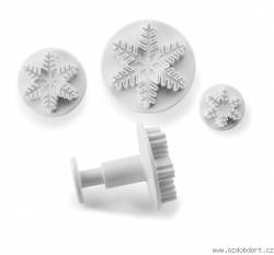 Vypichovátko na fondán - 3 ks vločky