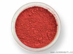 Prachová barva matná – cihlově červená 2g