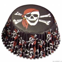 Papírové pečicí formičky piráti