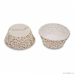 Papírové pečicí formičky - karamel