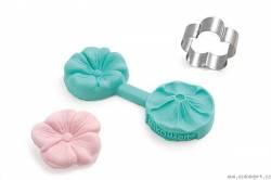 Silikonová forma na marcipán – květ