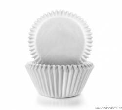 Papírové košíčky bílé 100ks