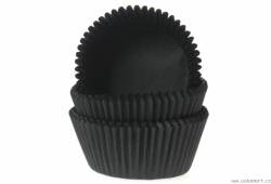 Papírový košíček na muffiny černý 50ks