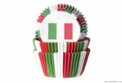 Košíček na muffiny vlajka Itálie 50ks