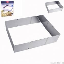 Forma na dort posuvná hranatá