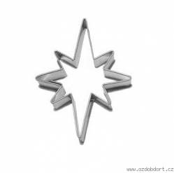 Vykrajovátko hvězdička 8 cípů 17x24 mm