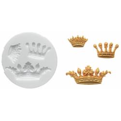Silikonová formička královské koruny 58x24mm