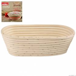 Ošatka ratan, oválná 26x16x9cm