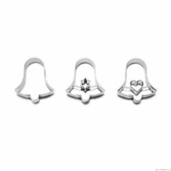 Vánoční vykrajovátko zvonky 3ks