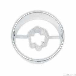 Vykrajovátko Kolečko hladké / květ