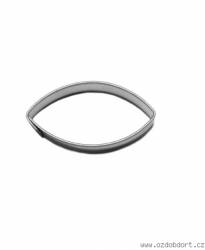 Vykrajovátko oválek 4,6cm x 2,2cm