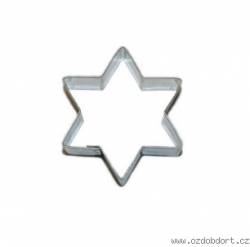 Vykrajovátko hvězda 58×50 mm