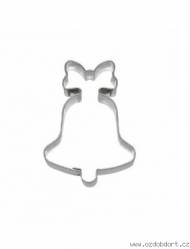 Vykrajovátko zvonek s mašlí 45×60 mm