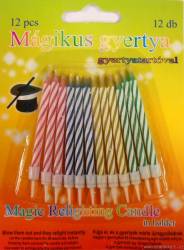 Dortové svíčky nesfouknutelné - 12ks