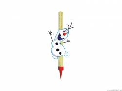 Dortová fontána ledové království Olaf - 1ks