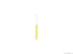 Dortové svíčky žluté 20ks