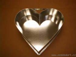 Dortová forma srdce velké 31x7,5cm