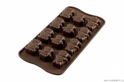 Silikonová forma na čokoládu roboti