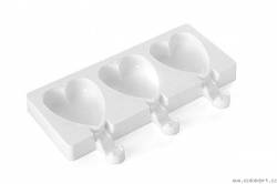 Silikonová forma na nanuky – srdce