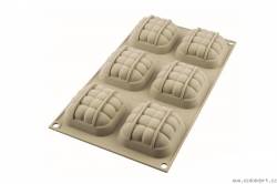 Silikonová forma na pečení 3D elegantní polštářky