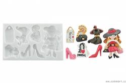 Silikonová formička SLK 1002 móda