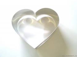Dortová forma srdce bez dna 24cm