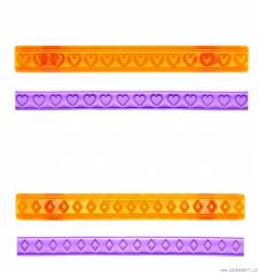 Reliefní vytlačovač srdce a kosočtverce  na potahovací hmotu