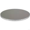 Podložka dortová stříbrná - kruh 20,3cm