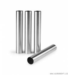 Nerezové trubičky na zákusky 4ks 14cm průměr 2cm