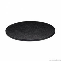 Podložka pod dort černá 25cm