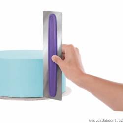 Nerezová stěrka na krém 22,8 x 7,6 cm