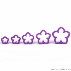 5- dílná sada vykrajovátek Petunia