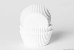 Košíčky na muffiny bílé 50ks