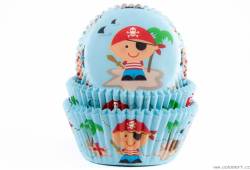 Košíčky na muffiny piráti 50ks