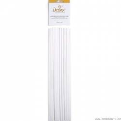 12 plastových tyčí pro patrové dorty O 4 MM x 30 CM