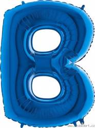 Nafukovací balónek písmeno B modré 102 cm