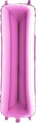 Nafukovací balónek písmeno I růžové 102 cm