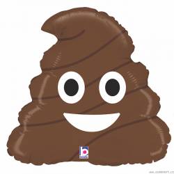 Nafukovací balónek emoji Poo 51 cm